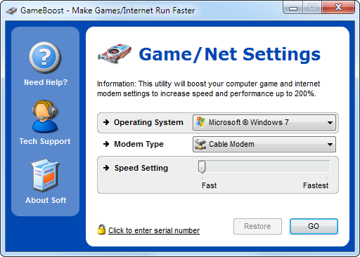 GameBoost Screenshot